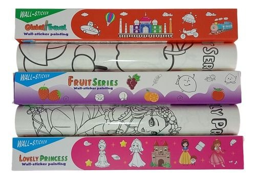 Miniatura 3 de Papel Grafico De Pared Para Colorear